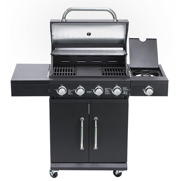 What precautions and maintenance methods do gas grills need?