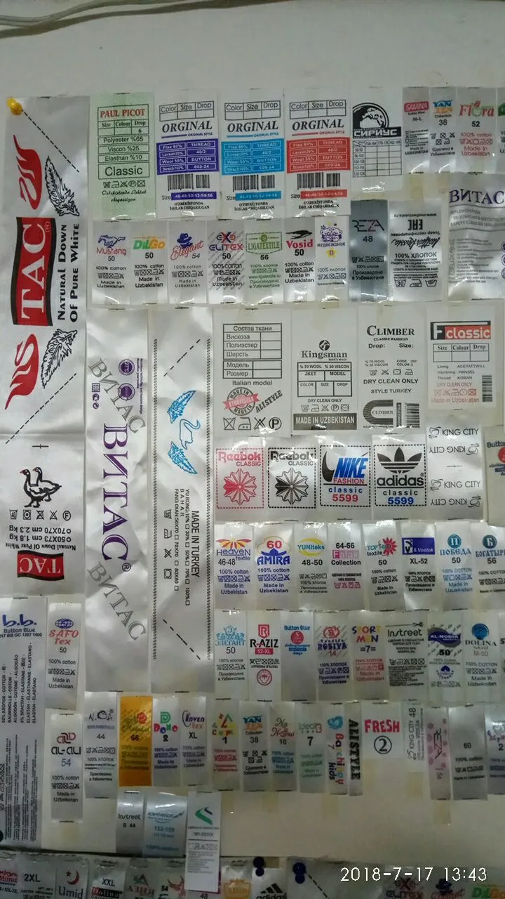 (JR-1221) Automatic Flexo Textile Ribbon Label Printing Machine, Garment Wash Care Labels Printing Machine