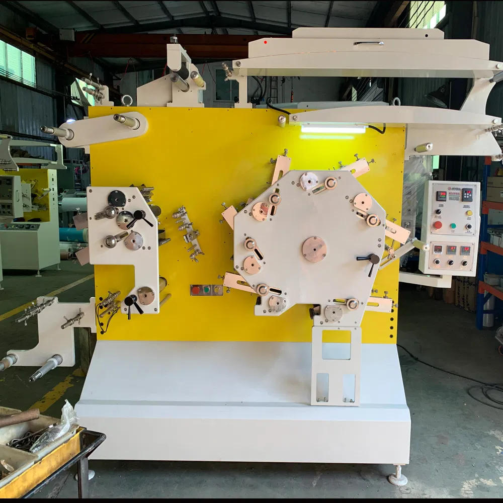 (JR-1221) Double Side High Speed Satin Ribbon Label Flexo Printing Machine