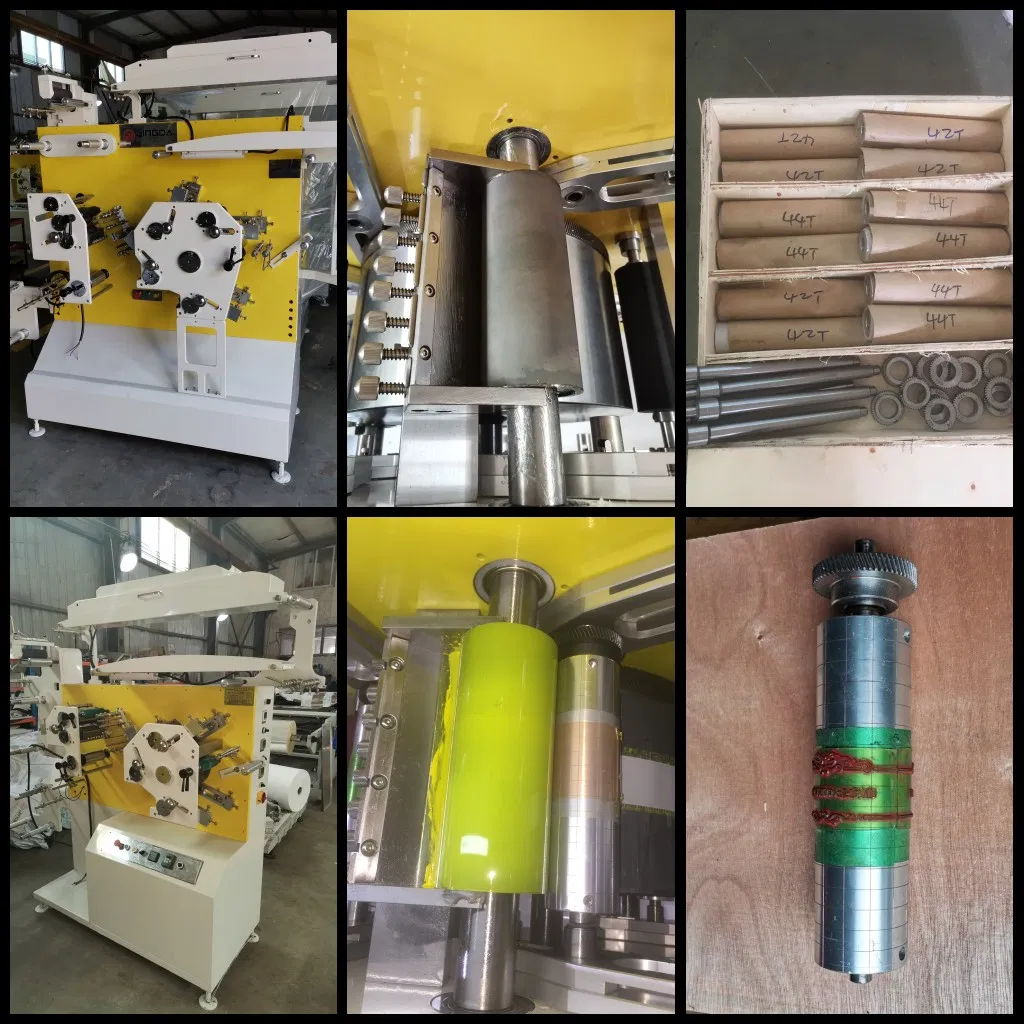 (JR-1221) Roll to Roll 3 Colors Flexible Fabric Label Printing Machine, Flex Printing Machine Price for Garment Labels, Black Satin Ribbons