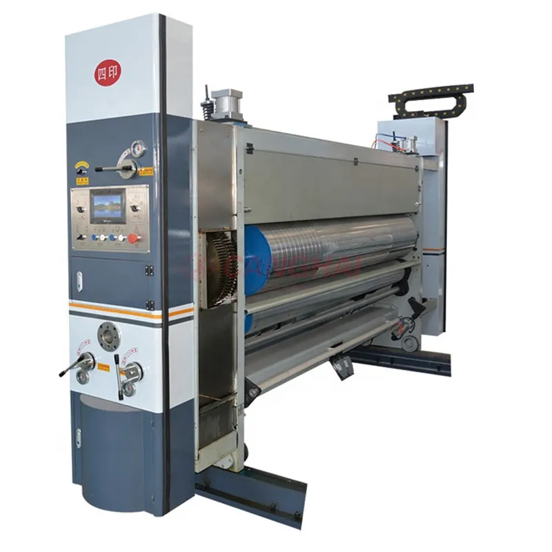 1428 Auto High Speed Flexo 4 Color Printer Machine