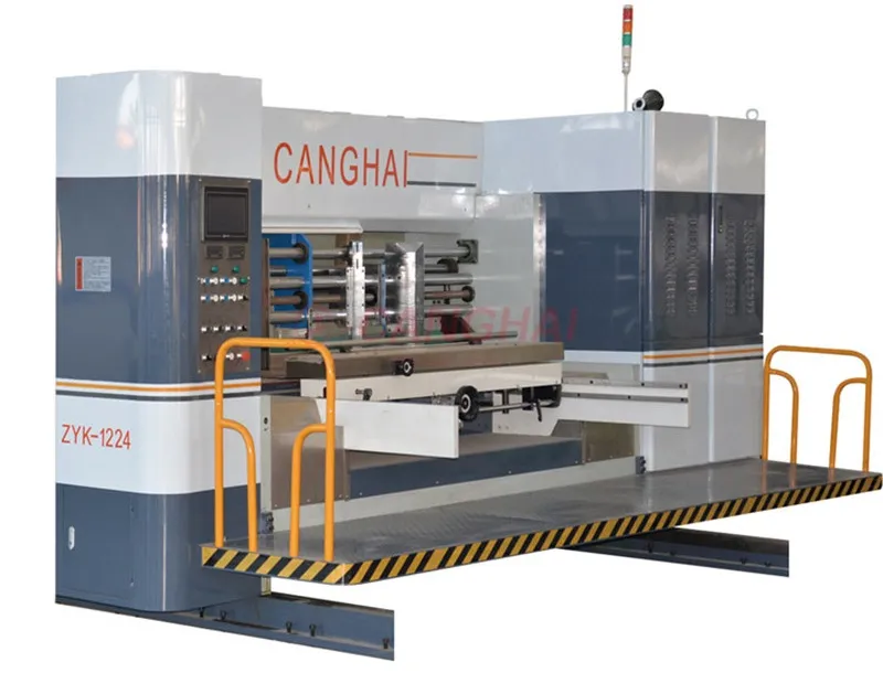 1428 Auto High Speed Flexo 4 Color Printer Machine