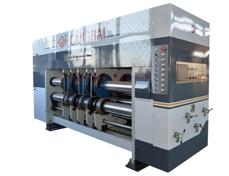 1428 Auto High Speed Flexo 4 Color Printer Machine