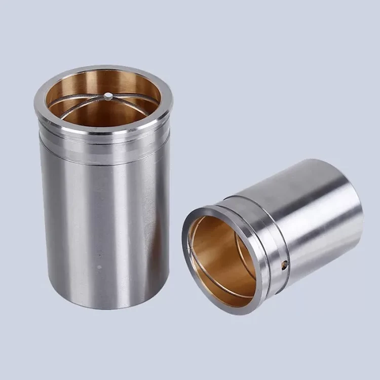 What is a bi-metal bearing made of?