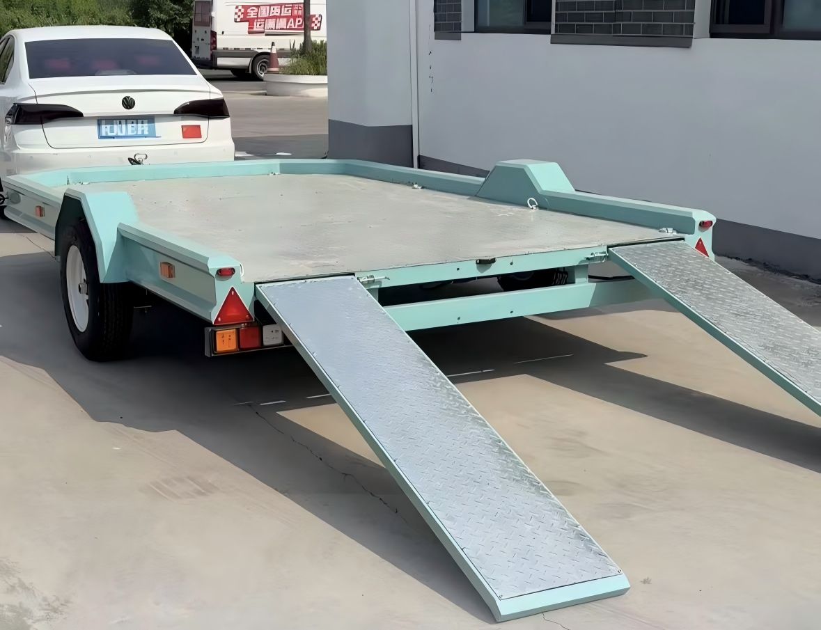 China Model 200 Single-Axle Flatbed Trailer Manufacturer Delivers Durable and Efficient Hauling Solutions