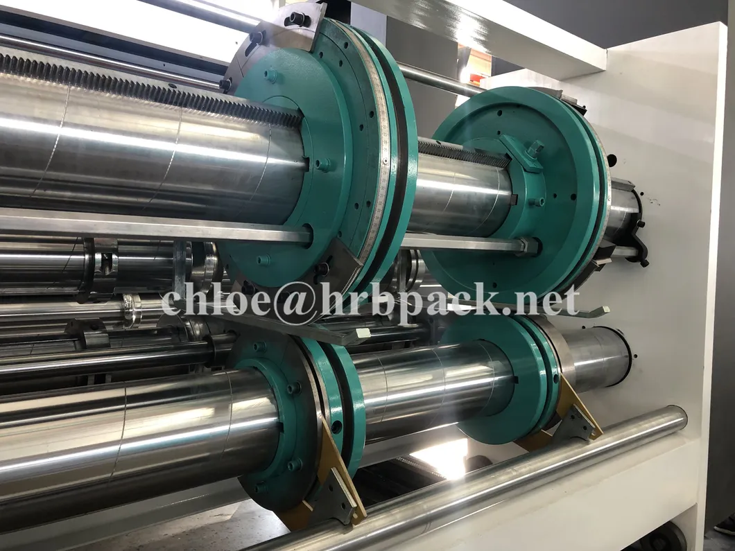 Auto Feeder Chain Printing Slotting Paperboard Machine; Flexo Printer Slotter Box