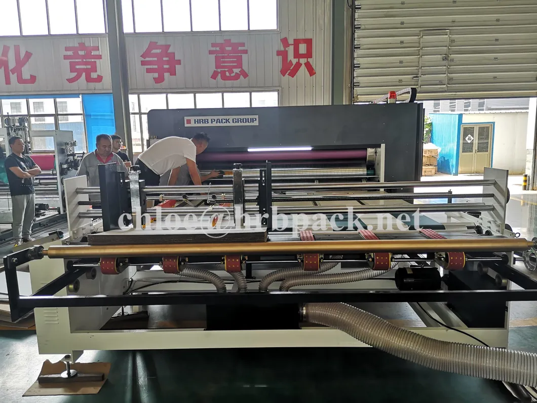 Auto Feeder Chain Printing Slotting Paperboard Machine; Flexo Printer Slotter Box