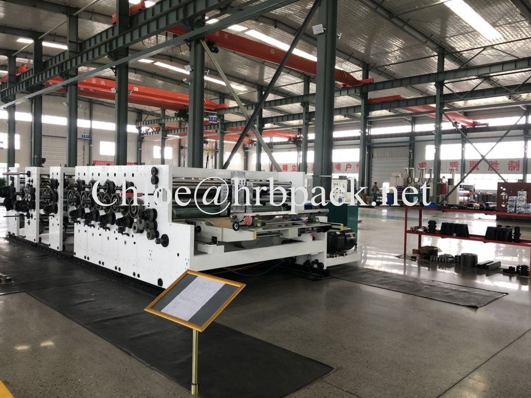 Chain Feeding Flexo Printer Slotter Die Cutting Carton Box Machine; Printing Slotting Die Cutting Paperboard Machine