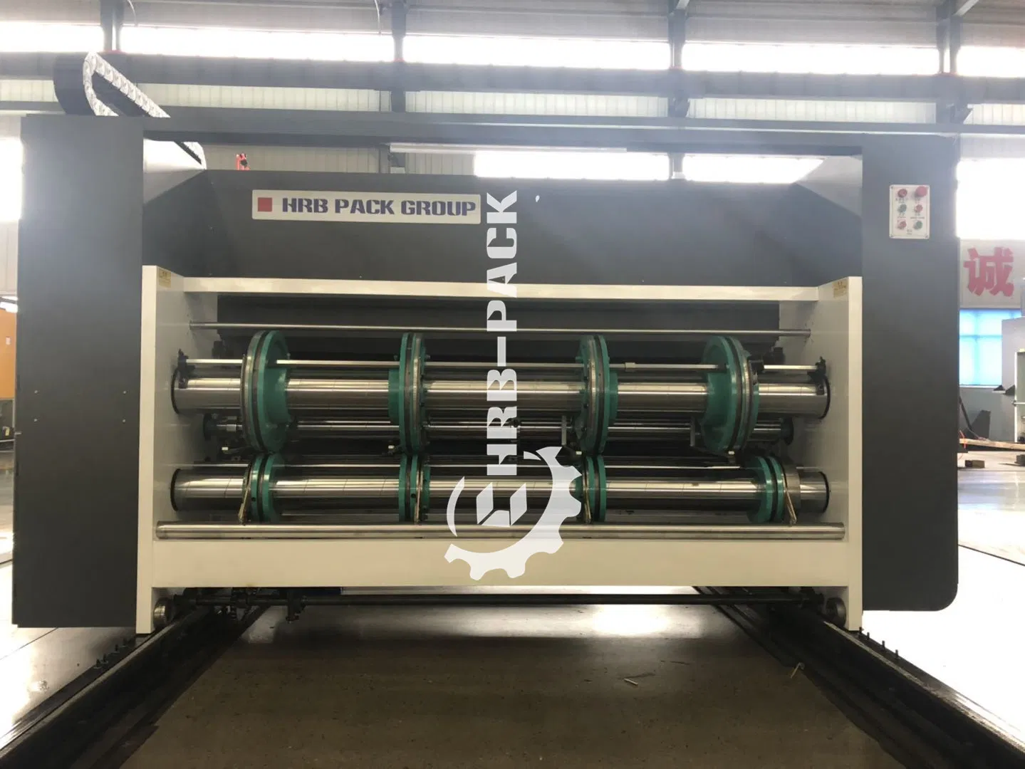 Flexo Printer Slotter Die Cutter Box Machine