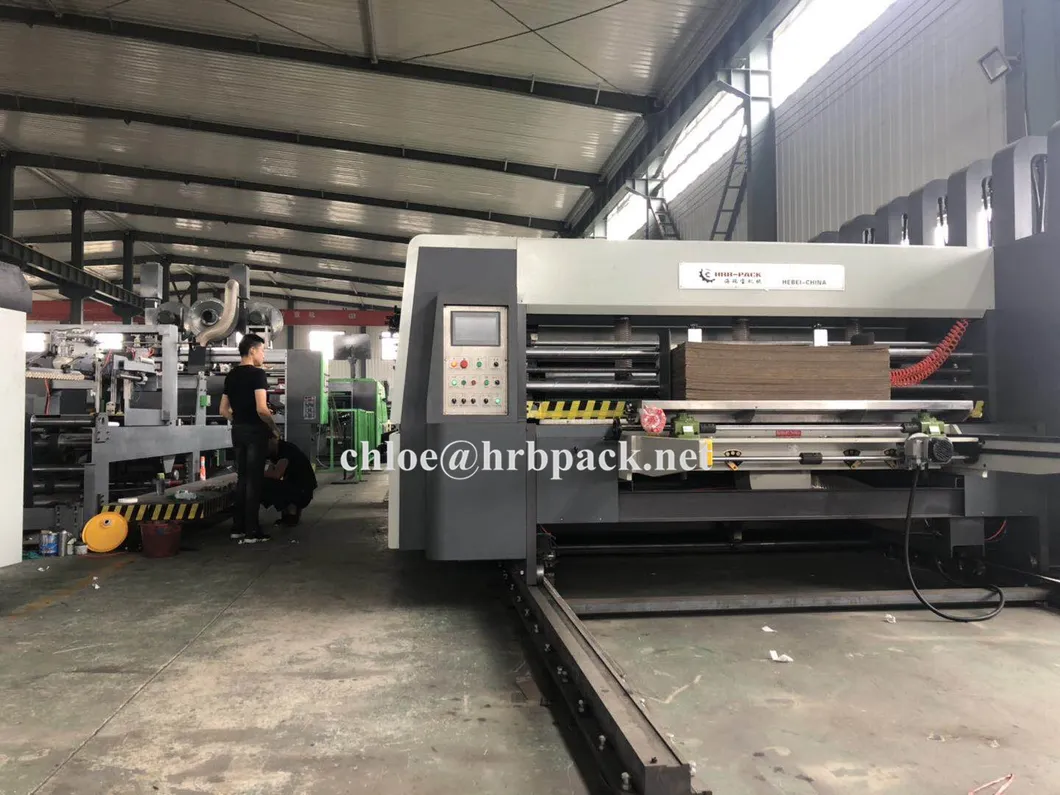 Flexo Printer Slotter Die Cutter Fold Gluer Inline Machine; Packaging Machine; Flexo Printing Machine