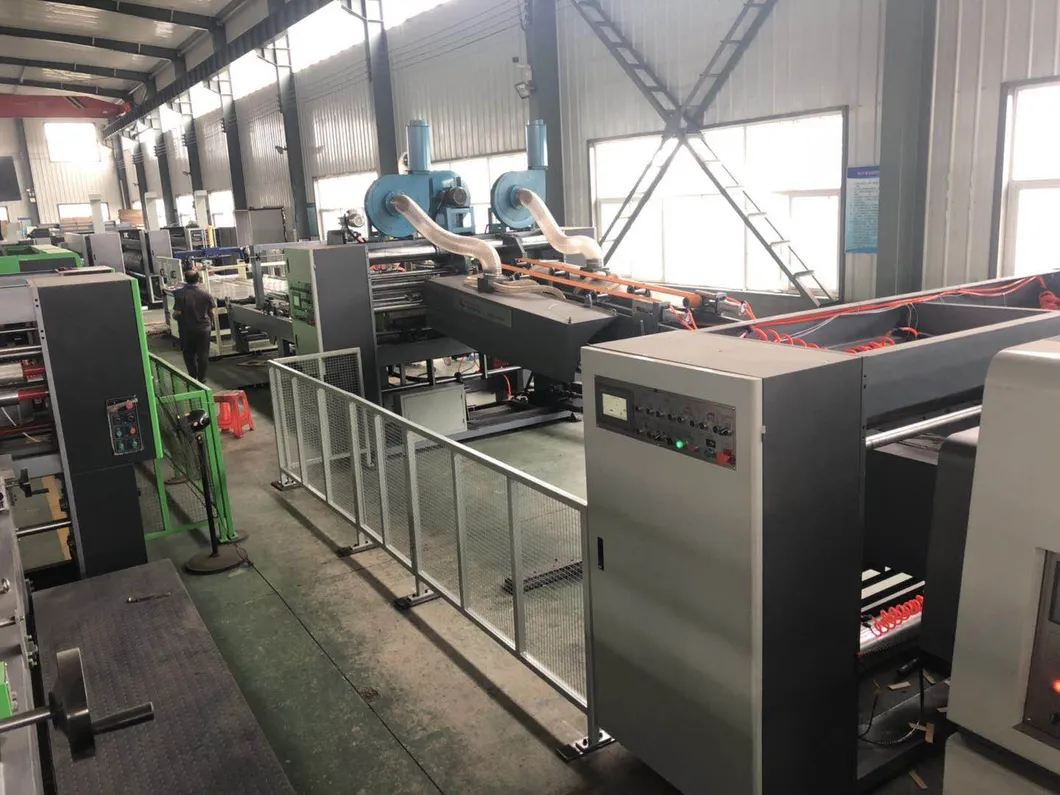 Flexo Printer Slotter Die Cutter Fold Gluer Inline Machine; Packaging Machine; Flexo Printing Machine