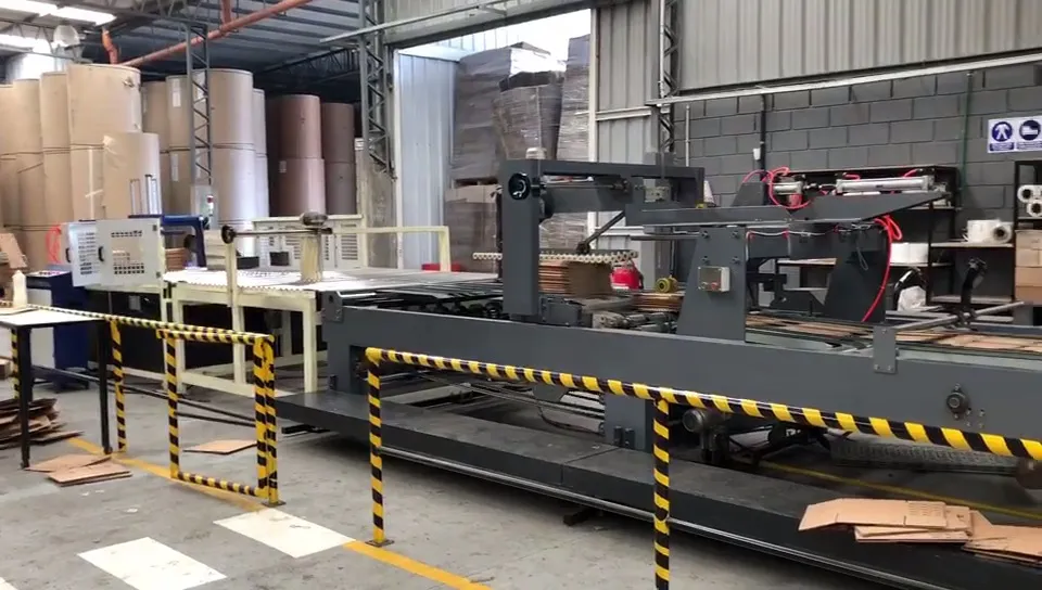 Flexo Printer Slotter Die Cutter Fold Gluer Inline Machine; Packaging Machine; Flexo Printing Machine