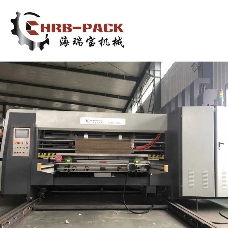 Flexo Printer Slotter Die Cutter Fold Gluer Inline Machine; Packaging Machine; Flexo Printing Machine