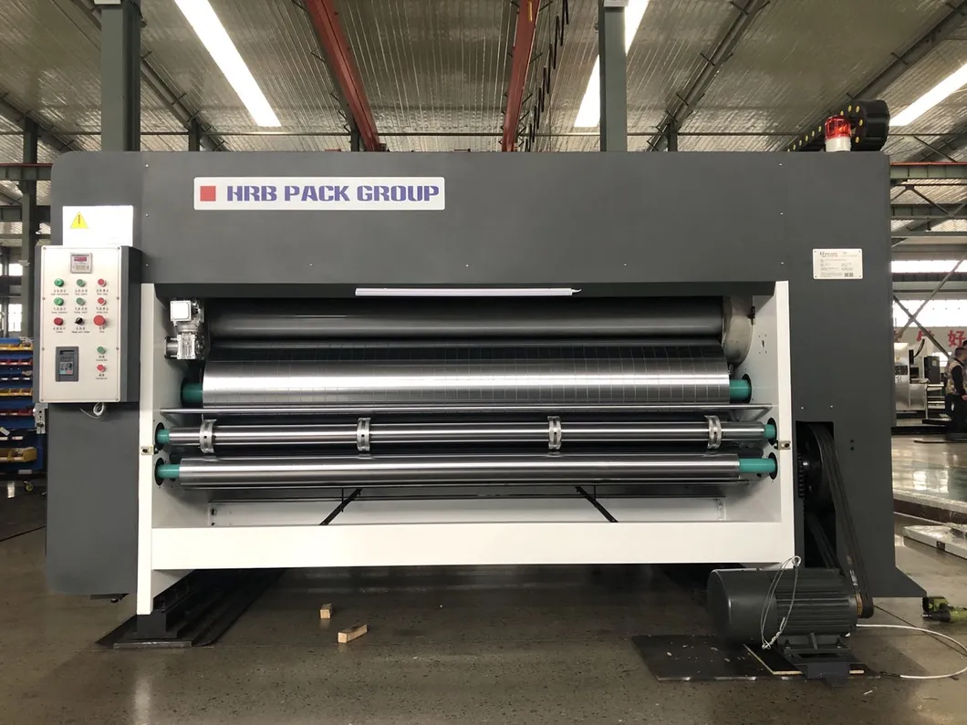 Flexographic Printer Slotter Die Cutter Box Machine