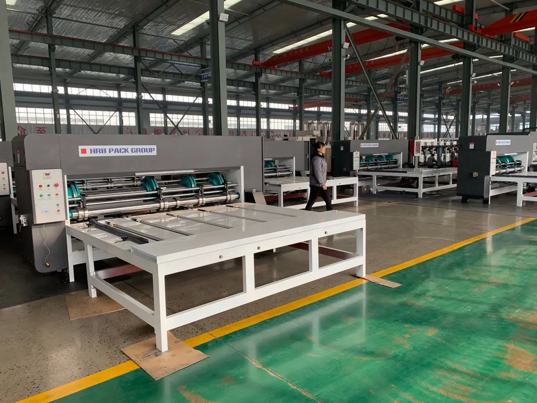 Flexographic Printer Slotter Die Cutter Box Machine