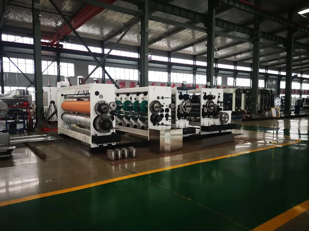 Flexographic Printer Slotter Die Cutter Box Machine
