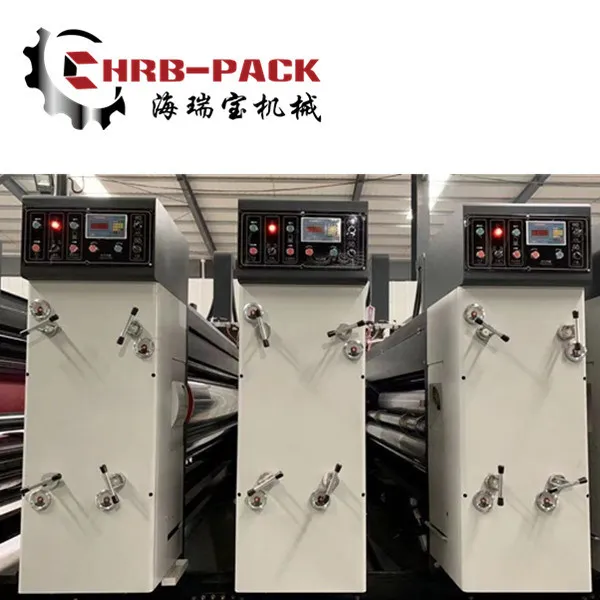 Flexographic Printing Slotting Die Cutting Carton Machine