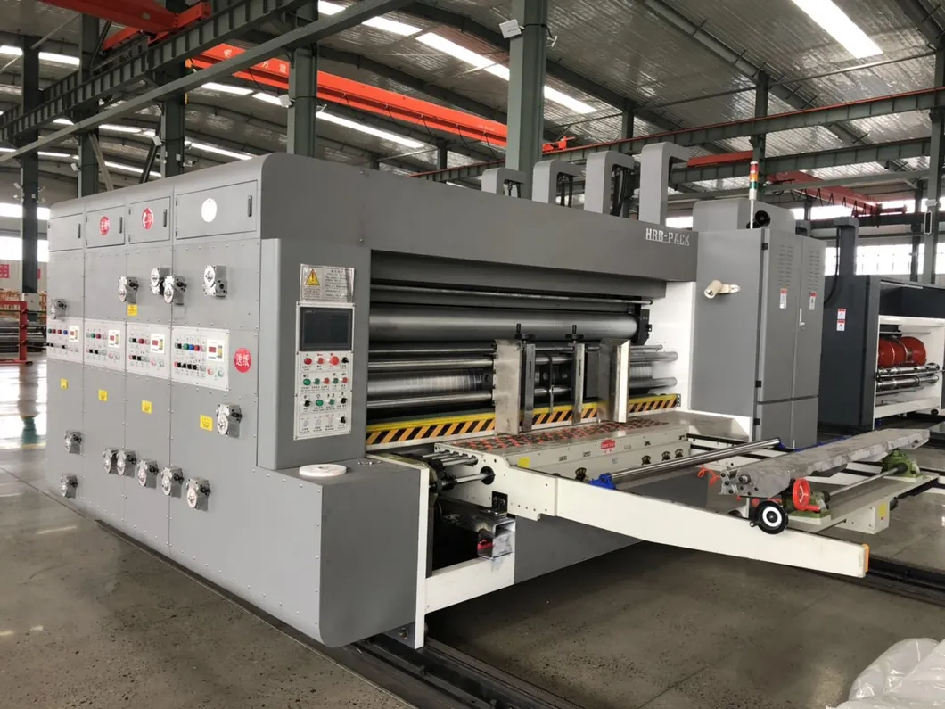 Hrb 3 Flexo Printer Die Cutter Box Machine/Printing Die Cutting Pizza Box Machine/Making Carton Box Machine