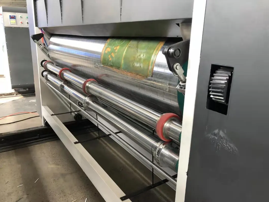 Hrb 3 Flexo Printer Die Cutter Box Machine/Printing Die Cutting Pizza Box Machine/Making Carton Box Machine