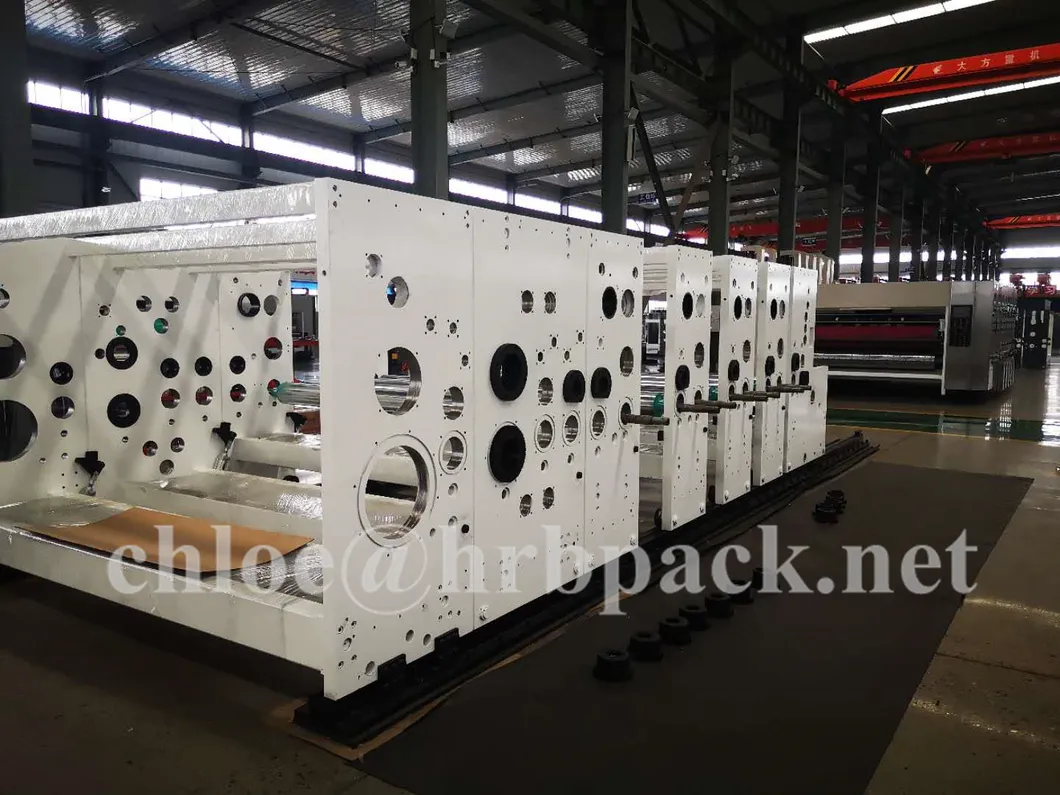 Lead Edge 4color Printer Slotter Die Cutter Box Machine/High Speed Flexo Printing Slotting Die Cutting