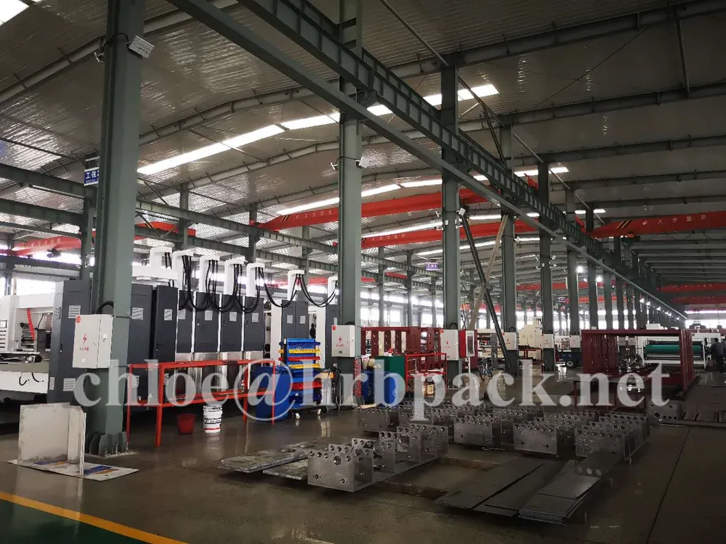 Lead Edge 4color Printer Slotter Die Cutter Box Machine/High Speed Flexo Printing Slotting Die Cutting