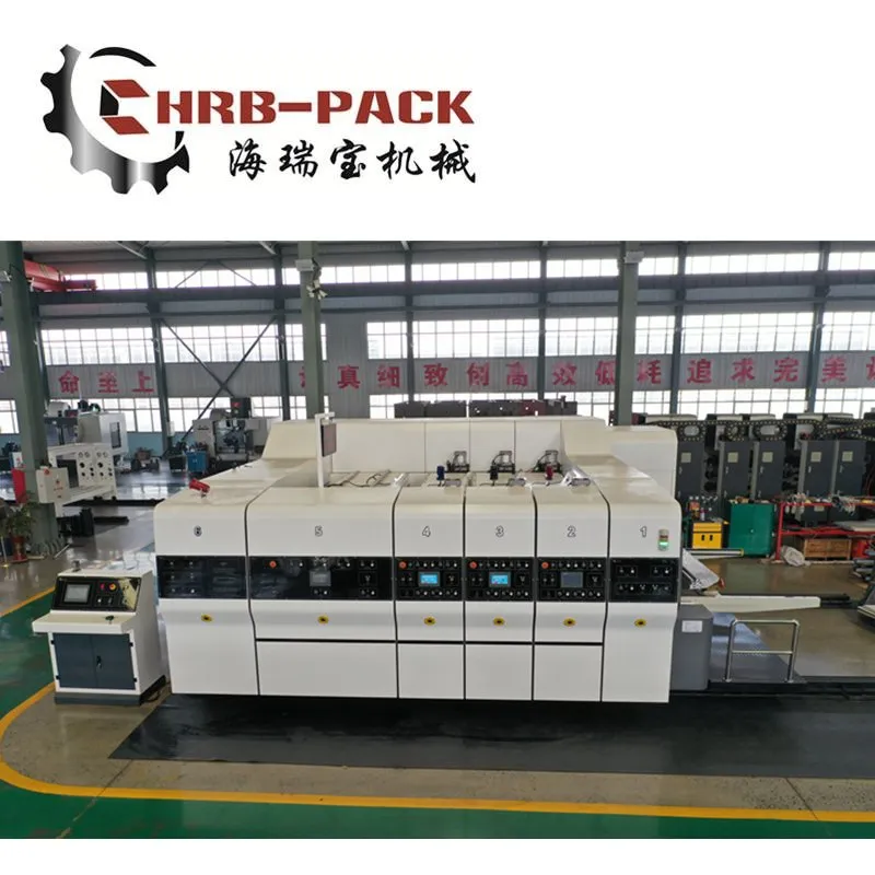 Vacuum Printing Slotting Die Cutting Box Machine; Flexographic Printing Box Machine