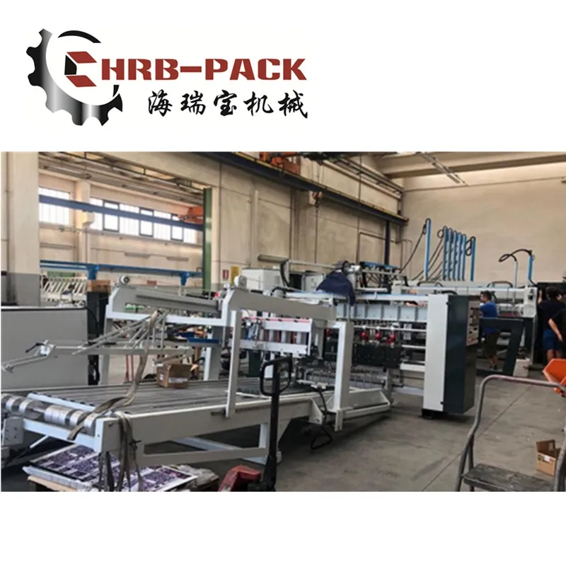 Vacuum Printing Slotting Die Cutting UV Drying Fold Gluer Box Inline/Flexo Printer Slotter Die Cutter
