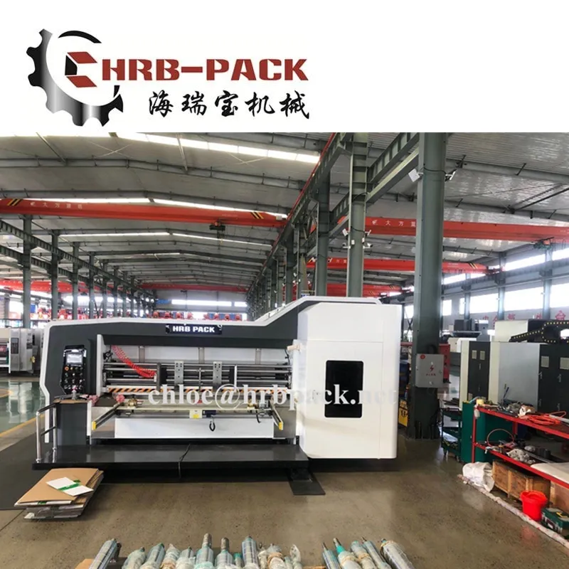 Vacuum Transfer Flexo Printing Slotting Die Cutting Box Machine; HD Printer Slotter Die Cutter Carton Box Machine