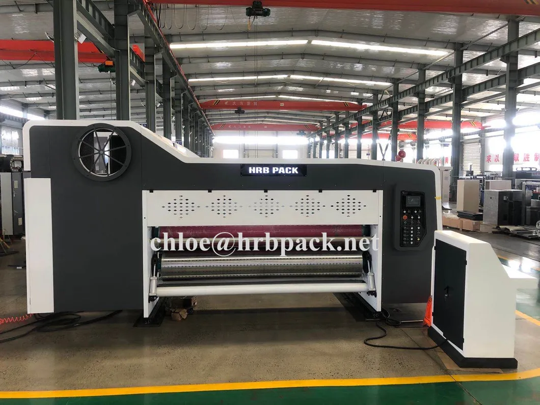 Vacuum Transfer Flexo Printing Slotting Die Cutting Box Machine; HD Printer Slotter Die Cutter Carton Box Machine